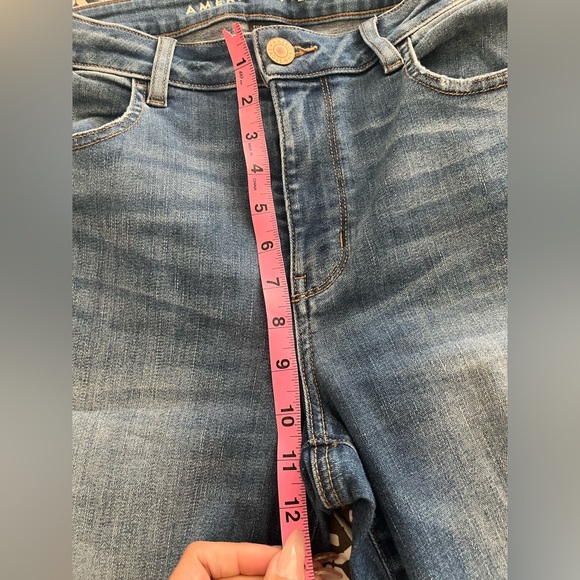 American Eagle Outfitters Super Stretch Blue Jeans - Picture 7 of 8